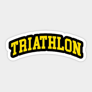 Triathlon Sticker